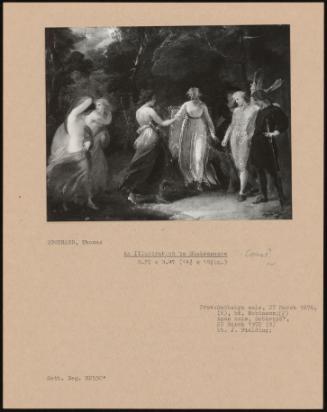 An Illustration to Shakespeare – "Comus"