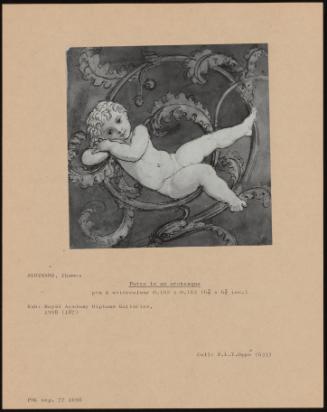 Putto in an Arabesque