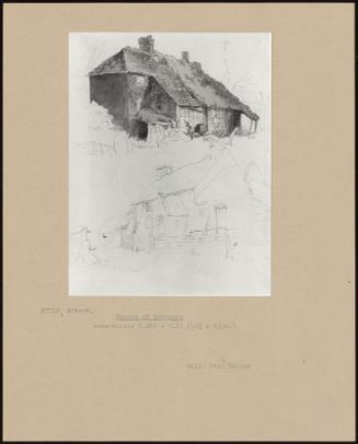 Sketch Of Cottages