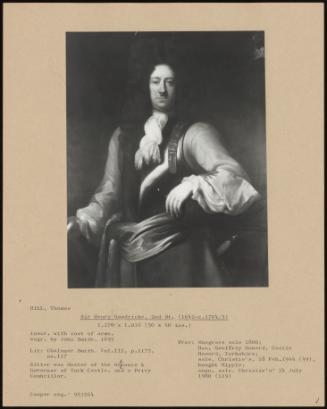 Sir Henry Goodricke, 2nd Bt. (1642-C. 1704/5)