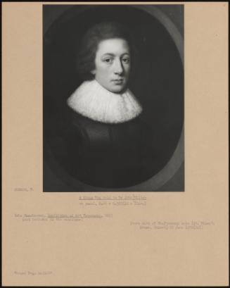 A Young Man Said To Be John Milton