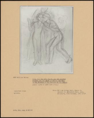 Study For The Holy Family And Two Related Studies For The Heads Of Christ And Mary In The Finding Of The Saviour In The Temple