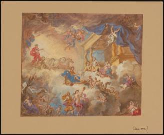 Study For A Ceiling: Apollo In His Chariot Arriving At The Palace Of Ceres