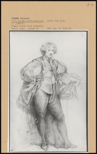 Full Length Self-Portrait, After Van Dyck