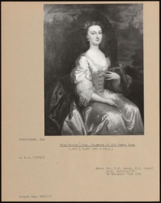 Miss Rachel Long, Daughter Of Sir James Long