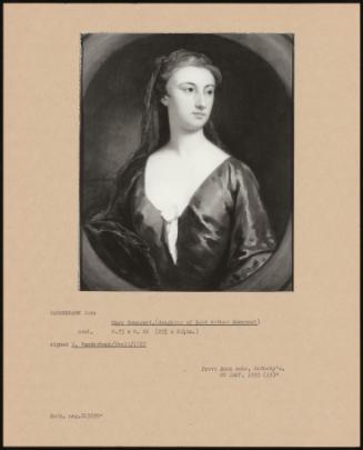 Mary Somerset, (Daughter Of Lord Arthur Somerset)