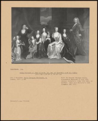 Group Portrait Of John Carteret, 1st Earl Of Granville With His Family