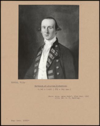 Portrait Of William Richardson.