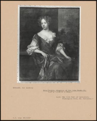 Mary Savile, Daughter Of Sir John Banks Bt.