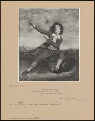 Boy Flying a Kite (Thomas Teesdale of Malton)