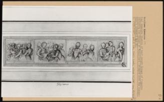 Four Seperate Studies Of Half-Length Groups Of Figures; Including Two Groups Of Musicians (Stamped With The Collector's Stamps R And Rc)