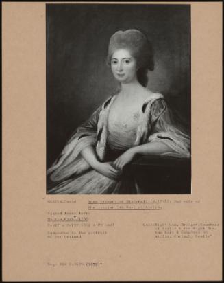 Anne-Stewart Of Blairhall (d. 1798); 2nd Wife Of The Titular 6th Earl Of Airlie.