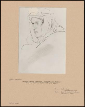Thomas Edward Lawrence, 'Lawrence Of Arabia'