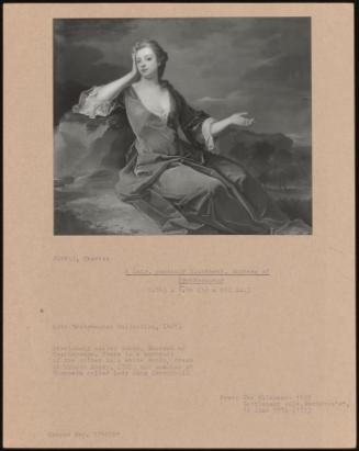 A Lady, Possibly Elizabeth, Duchess Of Bridgewater