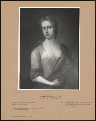 Elizabeth Fanshawe (D. 1784)