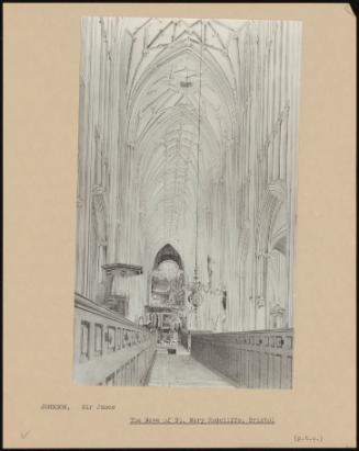The Nave Of St. Mary Redcliffe, Bristol