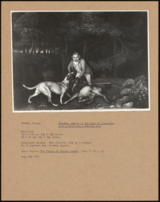 Freeman, Keeper To The Earl Of Clarendon, With A Hound And A Wounded Deer