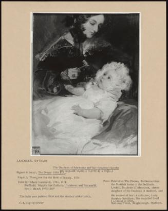 The Duchess Of Abercorn And Her Daughter Harriet