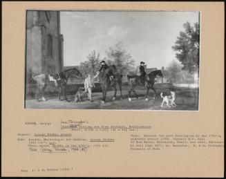 Lord Hunt Torrington's Servants Setting Out From Southill, Bedfordshire