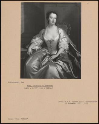 Mary, Duchess Of Somerset