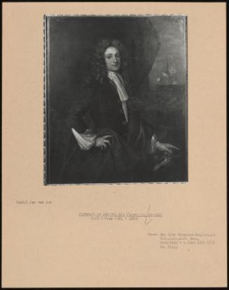 Portrait Of Admiral Sir Cloudesley Shovell