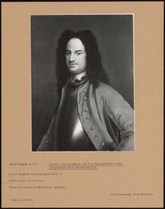 Charles Viscount Mahon, 3rd Earl Stanhope (1753 - 1816) Commandeur De L' Exercice De L'arc.