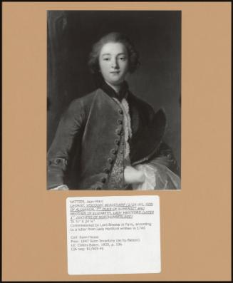 George, Viscount Beauchamp (1724-44), Son Of Algernon, 7th Duke Of Somerset And Brother Of Elizabeth, Lady Herford (Later 1st Duchess Of Northumberland)