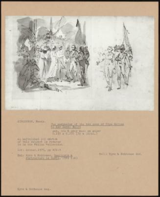 The Surrender Of The Two Sons Of Tipu Sultan To Sir David Baird