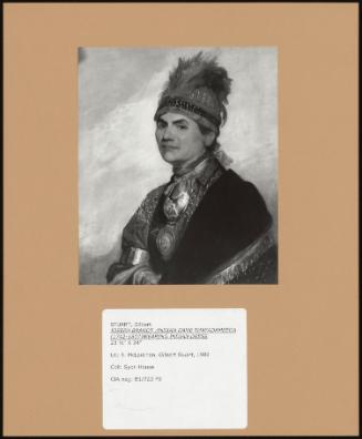 Joseph Brandt; Indian Name Thayadameega (1742-1807) Wearing Indian Dress