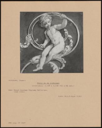 Putto in an Arabesque