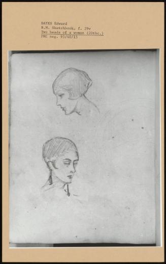 Two Heads of a Woman