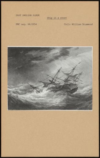 Ship In A Storm