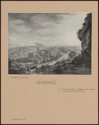 View Of Edinburgh, 1825