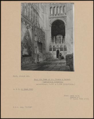 Near The Tomb Of St. Thomas A Becket, Canterbury Cathedral