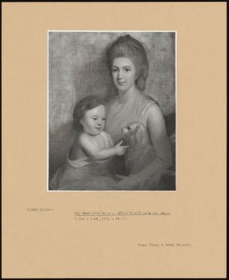 Mrs Charlotte Stuart, Artist's Wife with Her Child