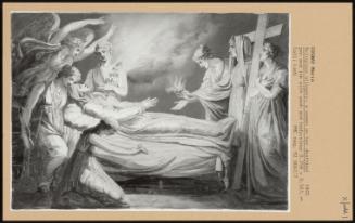 Religous Allegory: A Woman On Her Deathbed