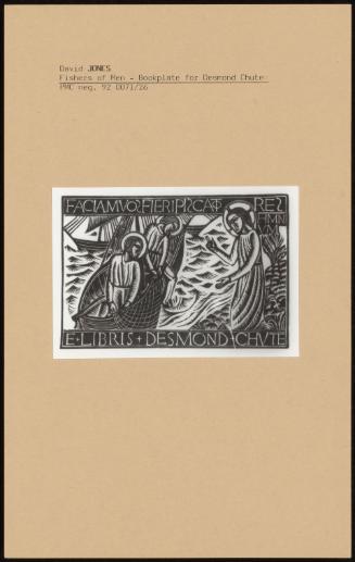 Fishers Of Men - Bookplate For Desmond Chute