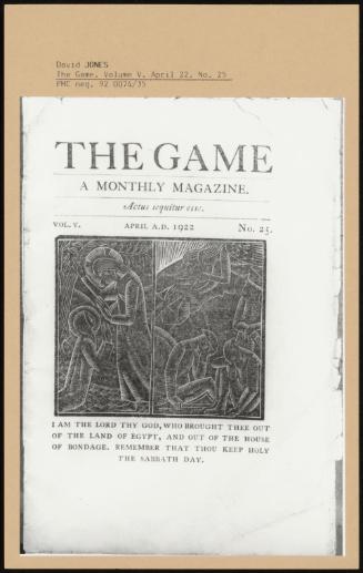 The Game Volume V April 22 No 25