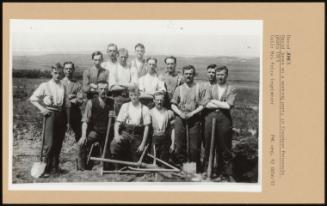 David Jones On A Working Party In Creudynn Peninsula