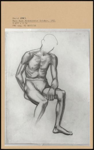 Male Nude Westminster October, 1921