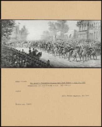 The Queen's Procession Passing Hyde Park Corner - June 21, 1887