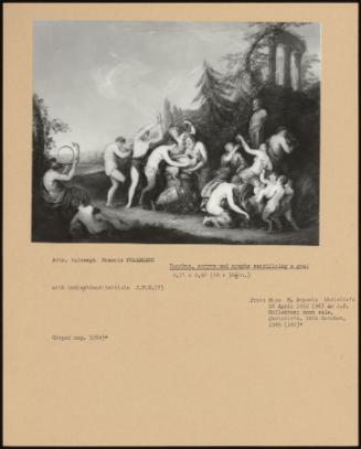 Bacchus, Satyrs And Nymphs Sacrificing A Goat