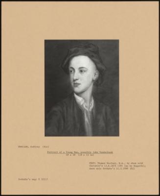 Portrait Of A Young Man, Possibly John Vanderbank