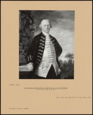 A Gentleman Traditionally Identified As Sir Elijah Impey
