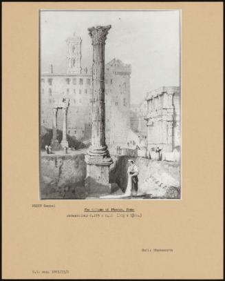 The Column Of Phocus, Rome