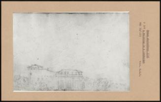 Roman Sketchbook 1746 A Building In A Landscape