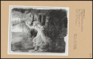 A Woman Fleeing From A Forest