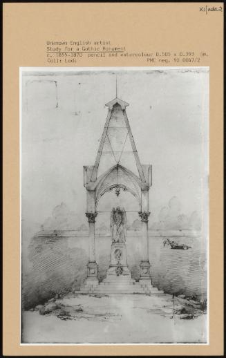 Study For A Gothic Monument