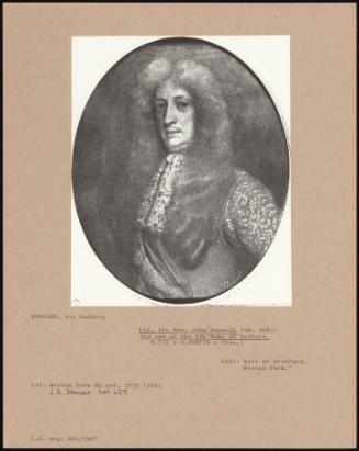 Col. The Hon. John Russell (Ob. 1681) 3rd Son Of The 4th Duke Of Bedford