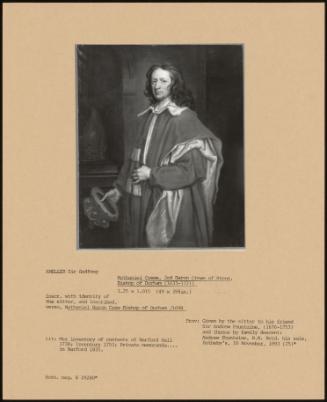 Nathaniel Crewe, 3rd Baron Crewe Of Stene, Bishop Of Durham (1633-1721)